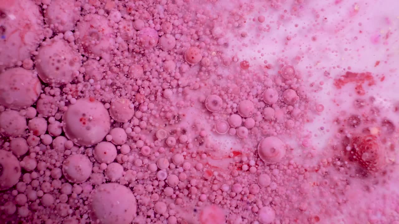 Pink Bubble Abstract