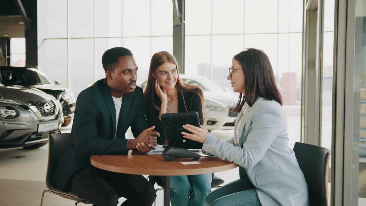 Car Dealership Customer Meeting