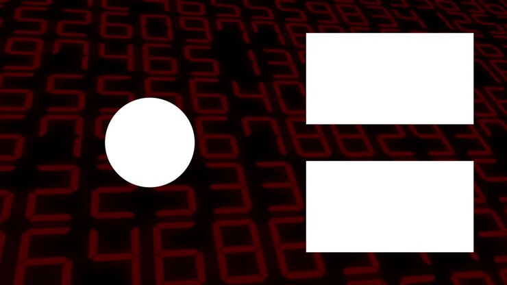 Random number end card ending screen motion graphics