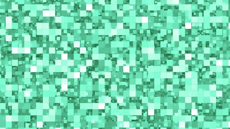 Animazione motion graphics con materiale a blocchi quadrati in loop