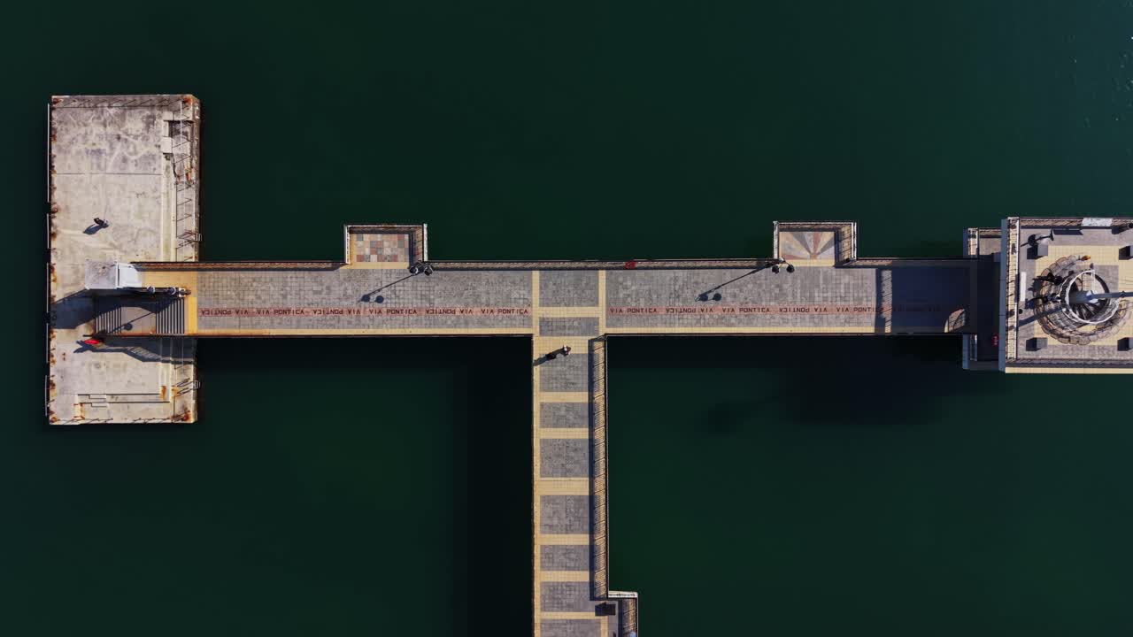 Iscrizione Via Pontica sul Ponte Marittimo di Burgas