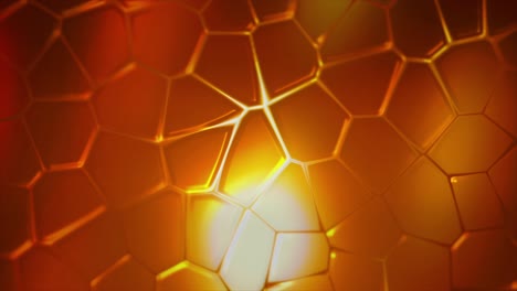 abstract geometric orange background