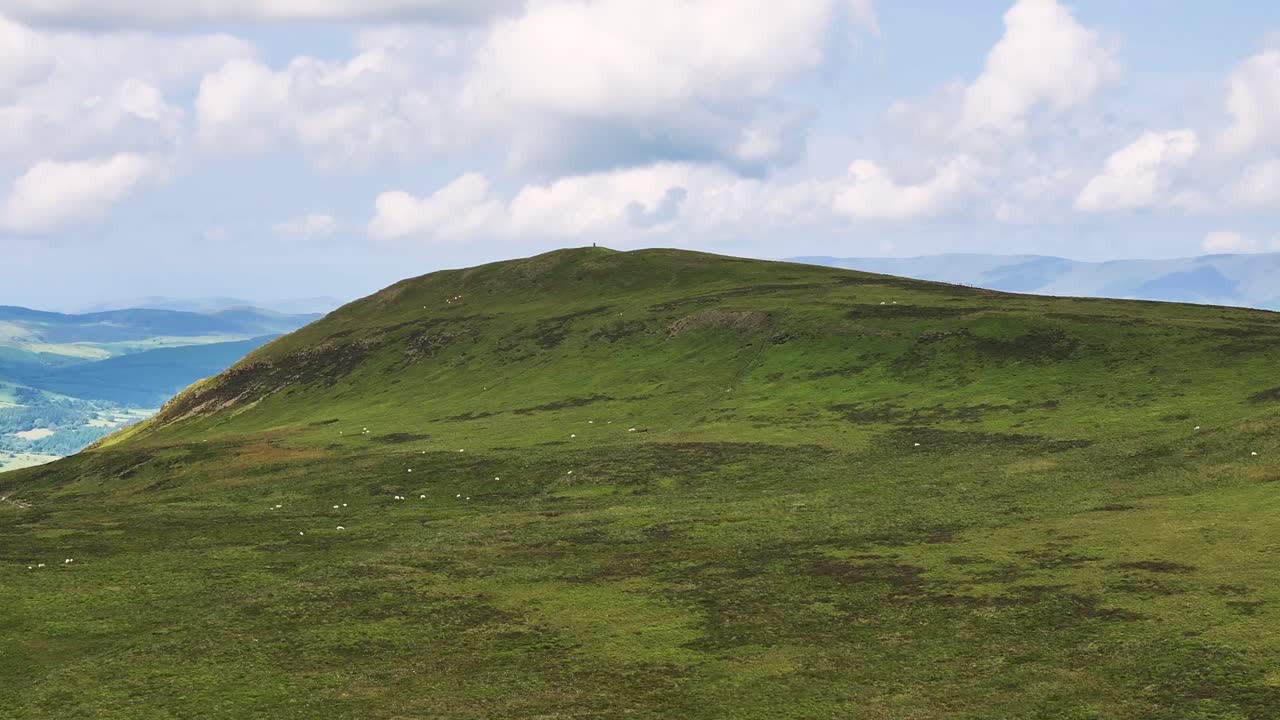 유명한 다섯 손가락을 가진 슈롭셔 언덕
