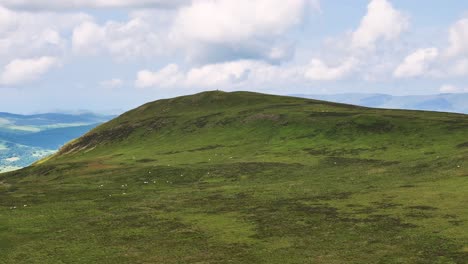 shropshire hills with the famous five fingers