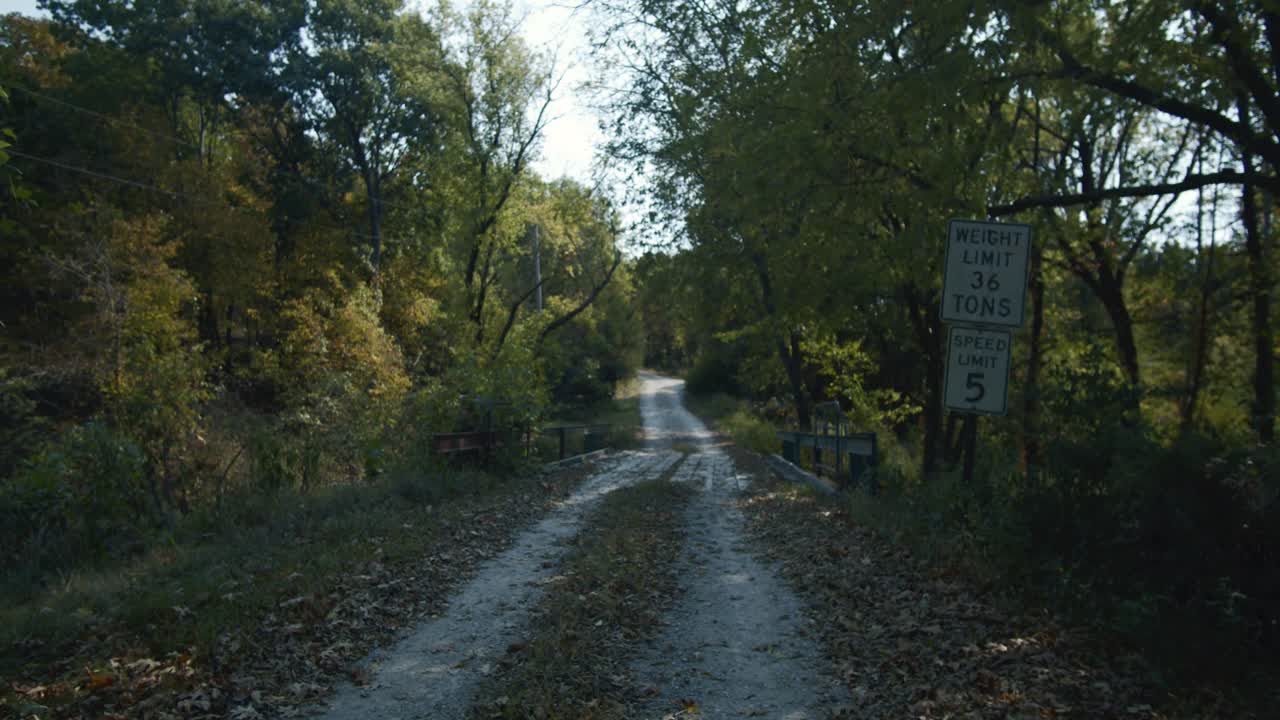 Serene Country Road Bridge