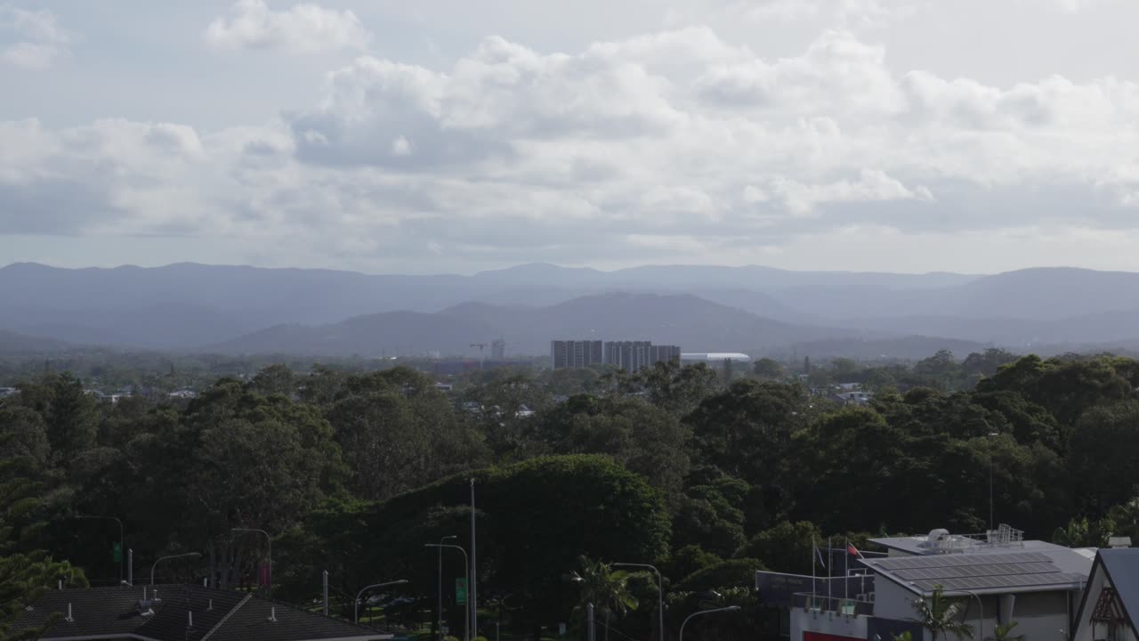 포레스트 그린 스페이스 파크 골드 코스트 오스트레일리아 시내 스카이라인, 오세아니아