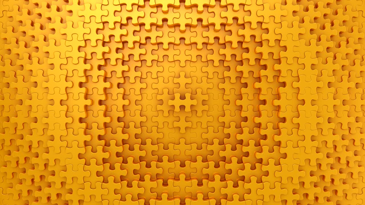 Puzzles Formed A Wave