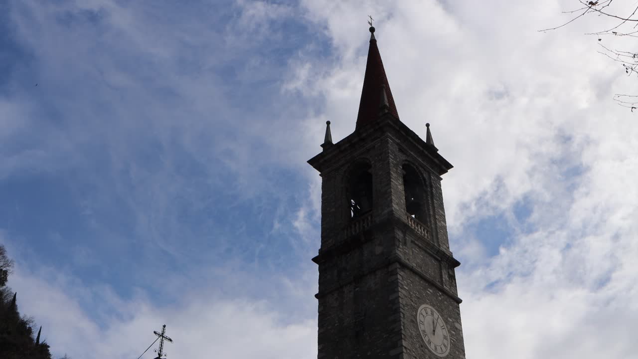 this church is in a varenna place of wonderful tourism life