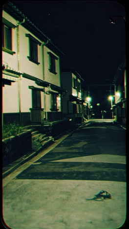 Night Street in Japan