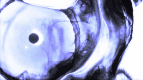 reacciones químicas que forman una nebulosa cósmica