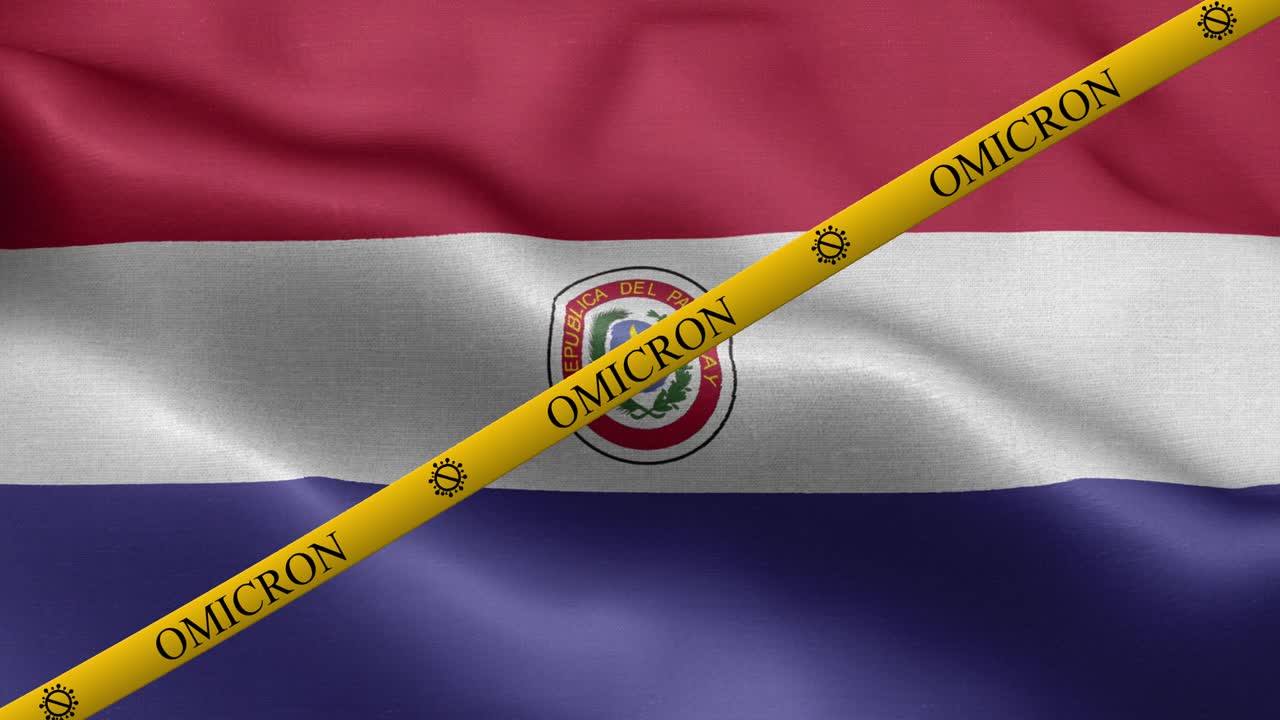 오미크론 변종과 파라과이 발의 금지 줄무 - 파라구이의 발