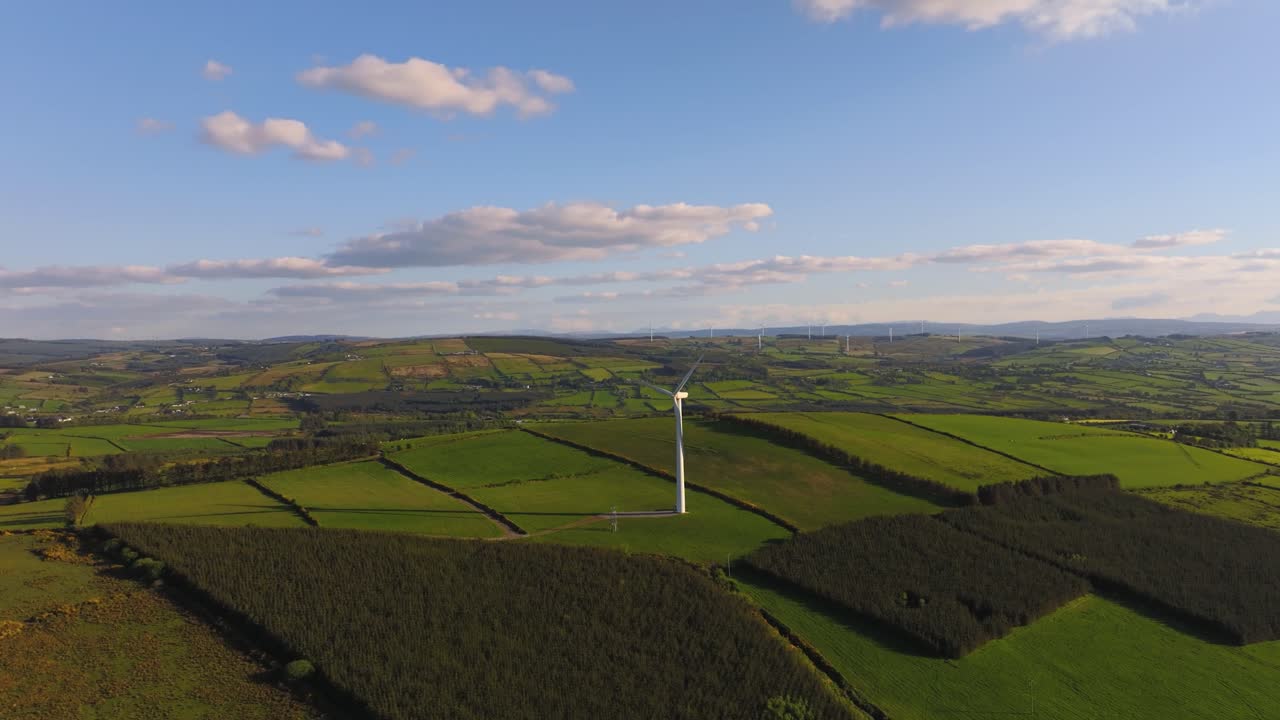 Wind farm - 4K Cinematic Drone Footage 25_08