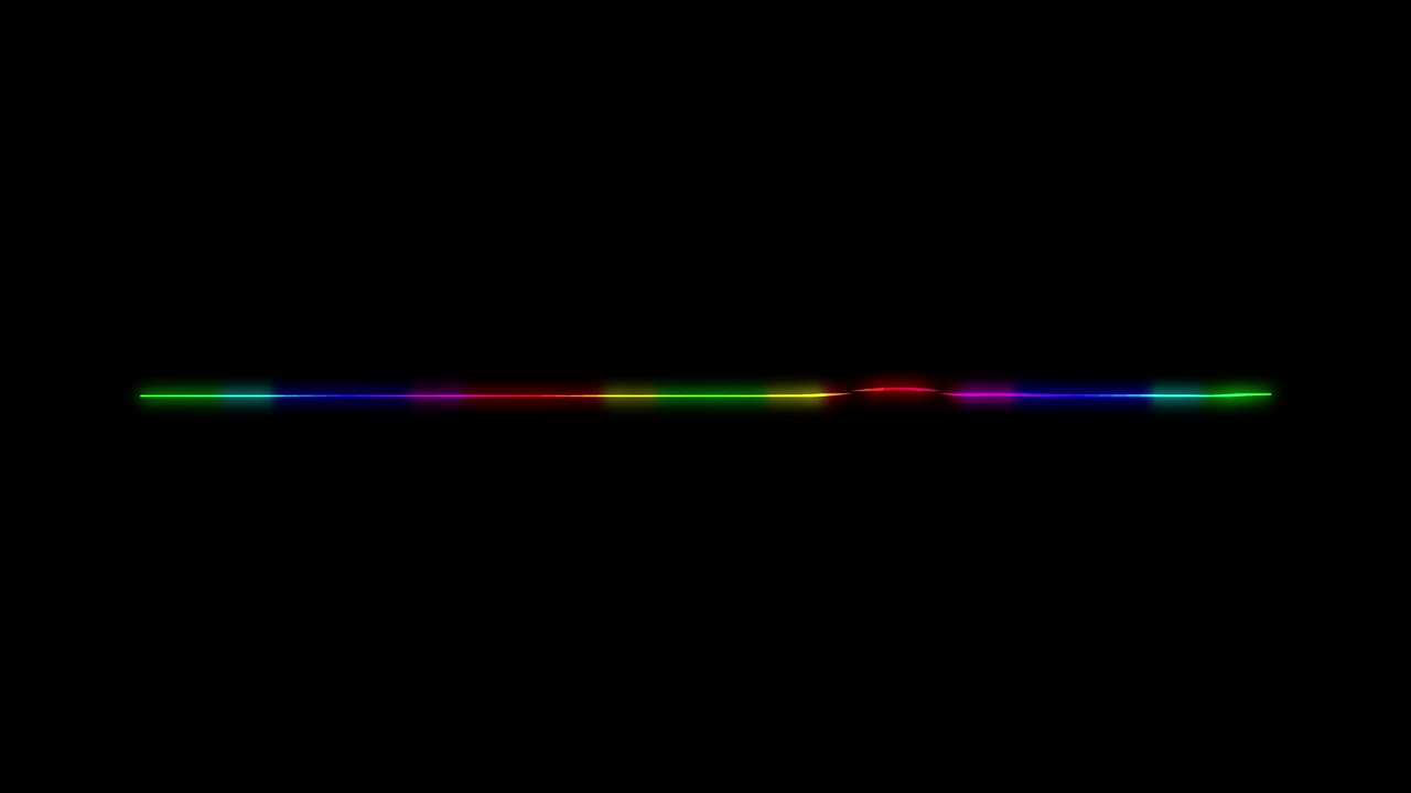 Audio Spectrum Audio Visualizer Linear Line Motion Graphics