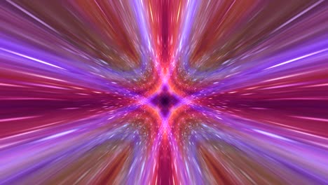 abstracto que cae en la animación de la tecnología espacial