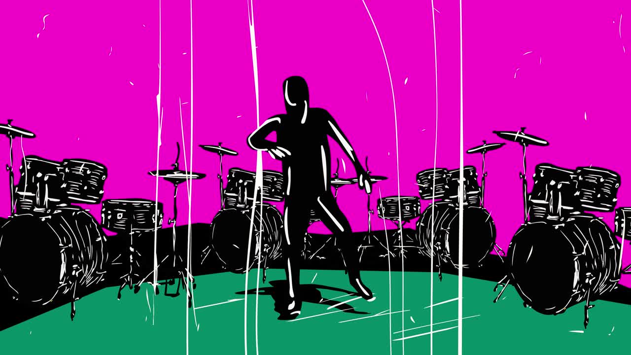 animación de bucle de baile