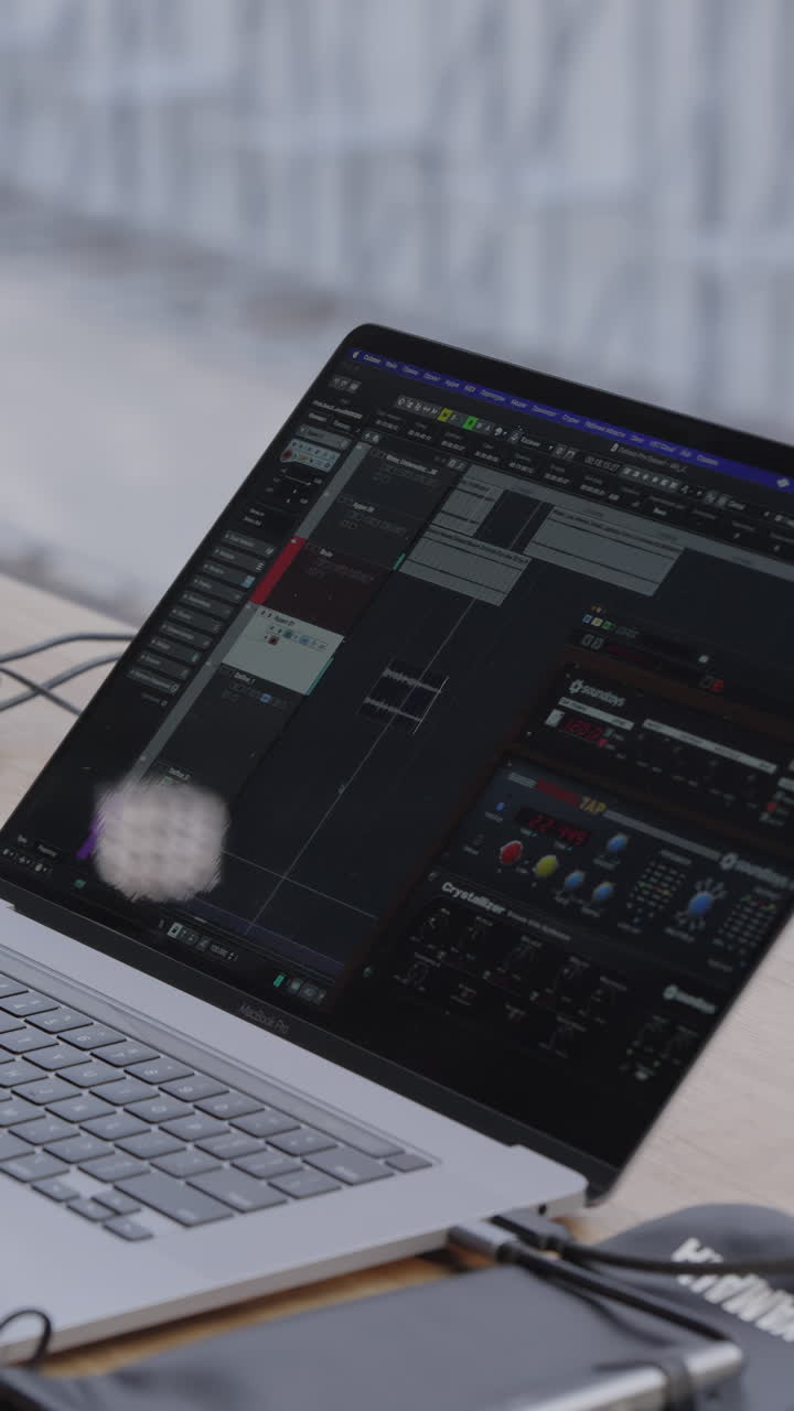 Music Production on Laptop