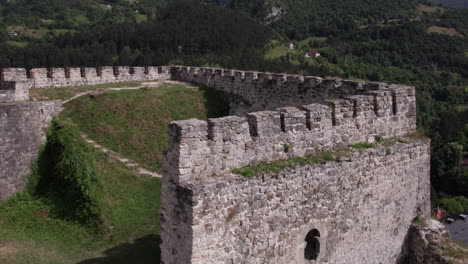 Tower-of-the-fortress-Jajce-in-Bosnia-and-Herzegovina