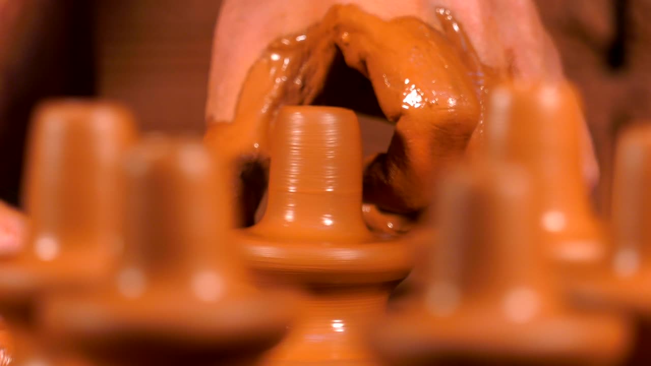 olla hecha de arcilla