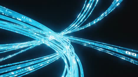 fiber optic data stream
