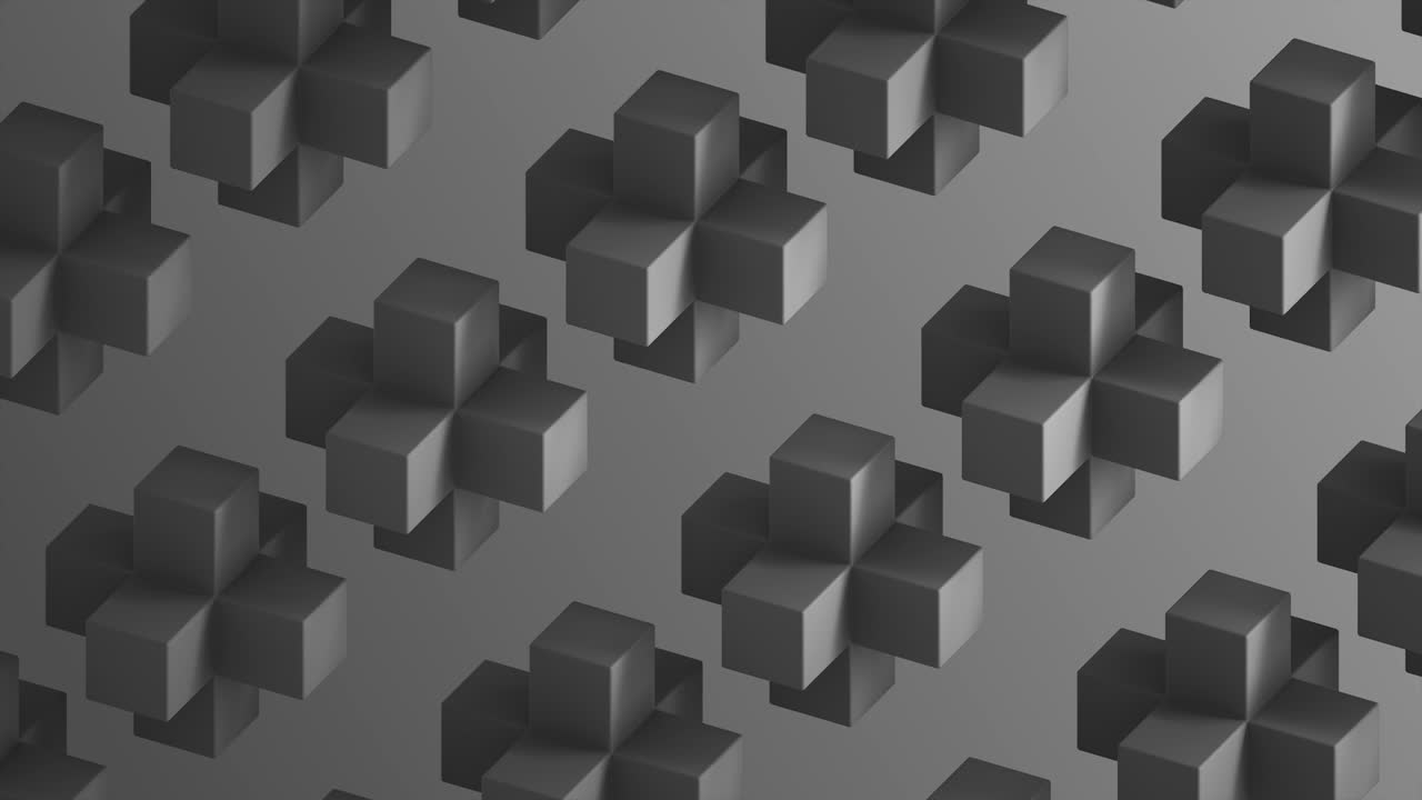 bucle de rompecabezas cúbicos giratorios