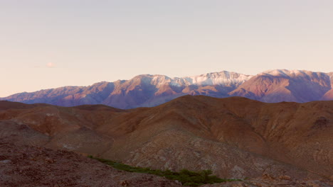 Puesta-De-Sol-En-Las-Colinas-De-Alabama-Cerca-De-Lone-Pine,-California