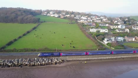 Starcross-Following-a-train-Devon-UK