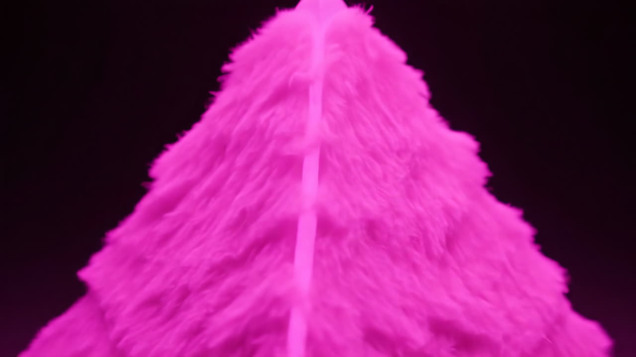 Pink Fuzzy Tree