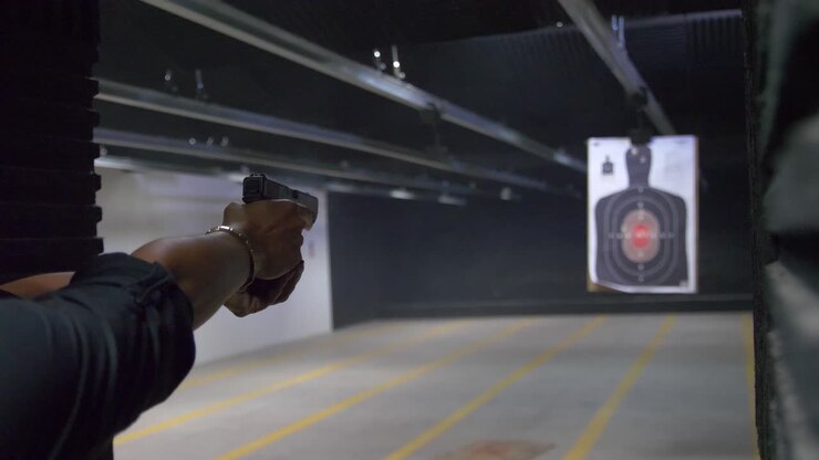 Shooting range practice