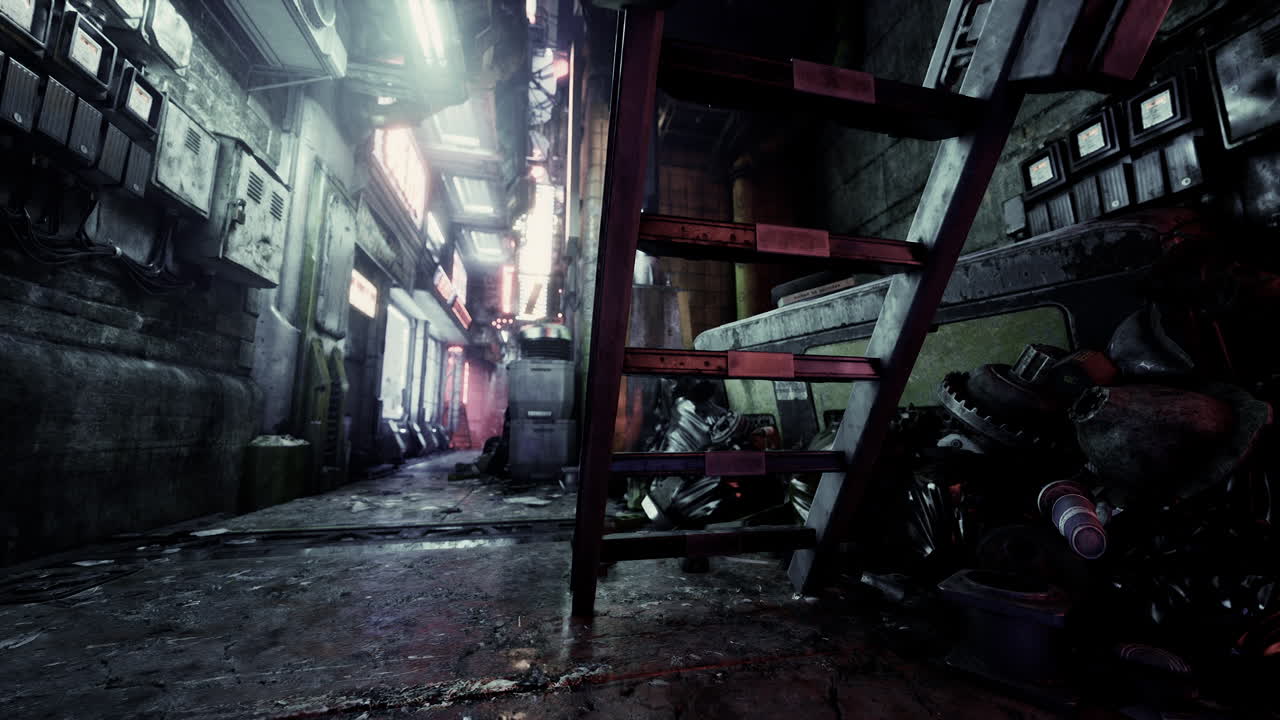 el callejón oscuro del cyberpunk