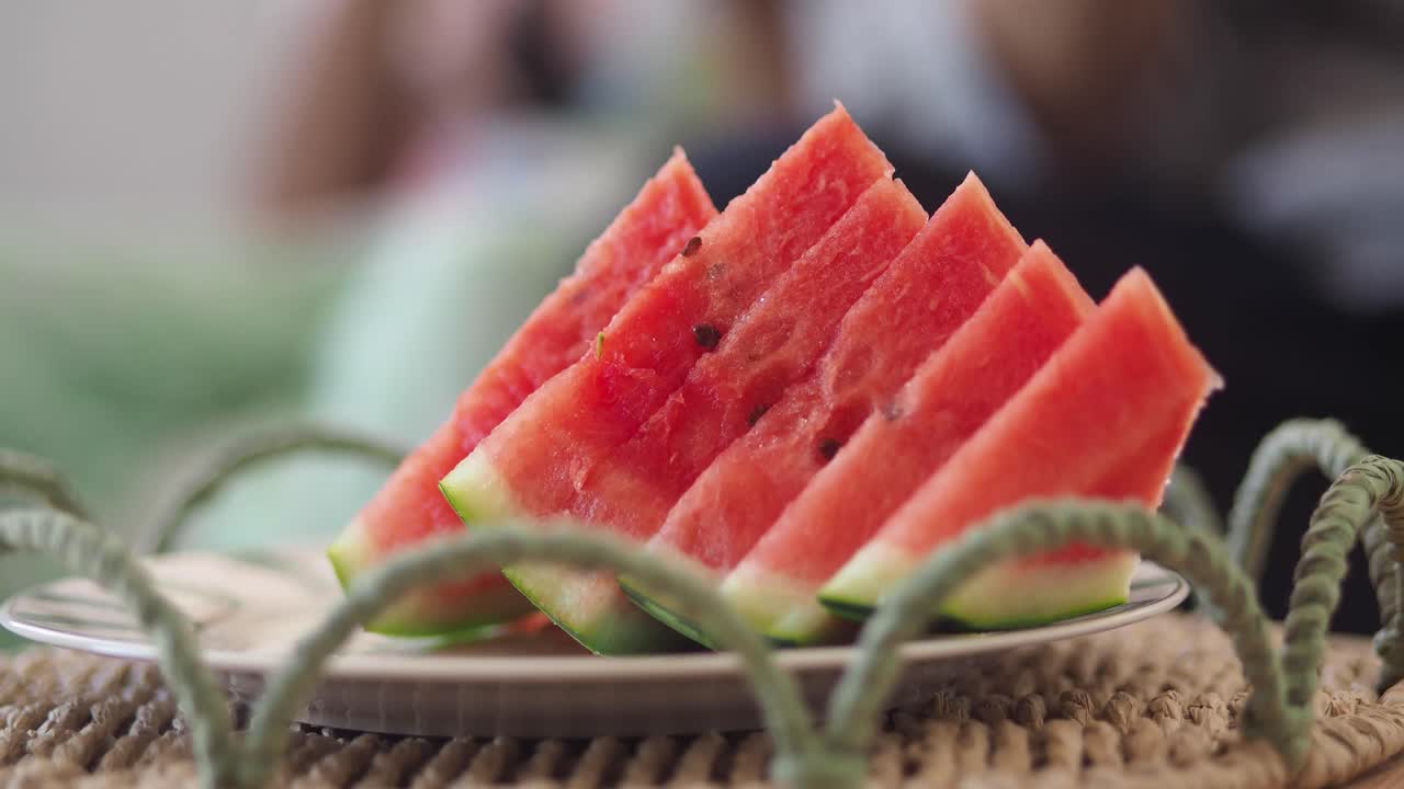Close-up of Watermelon Slices