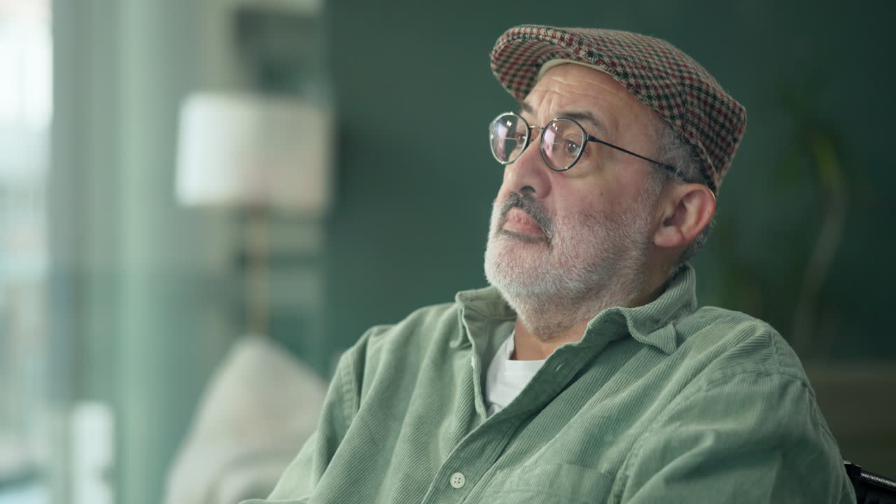 retrato de un hombre mayor