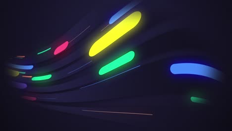 líneas coloridas