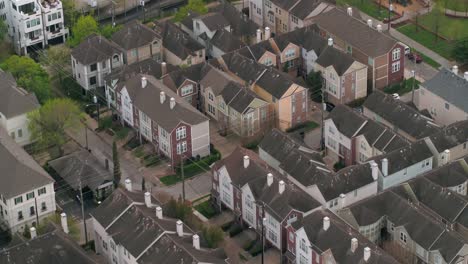 Birds-eye-view-of-the-Historic-Freedman-Town-in-Houston,-Texas