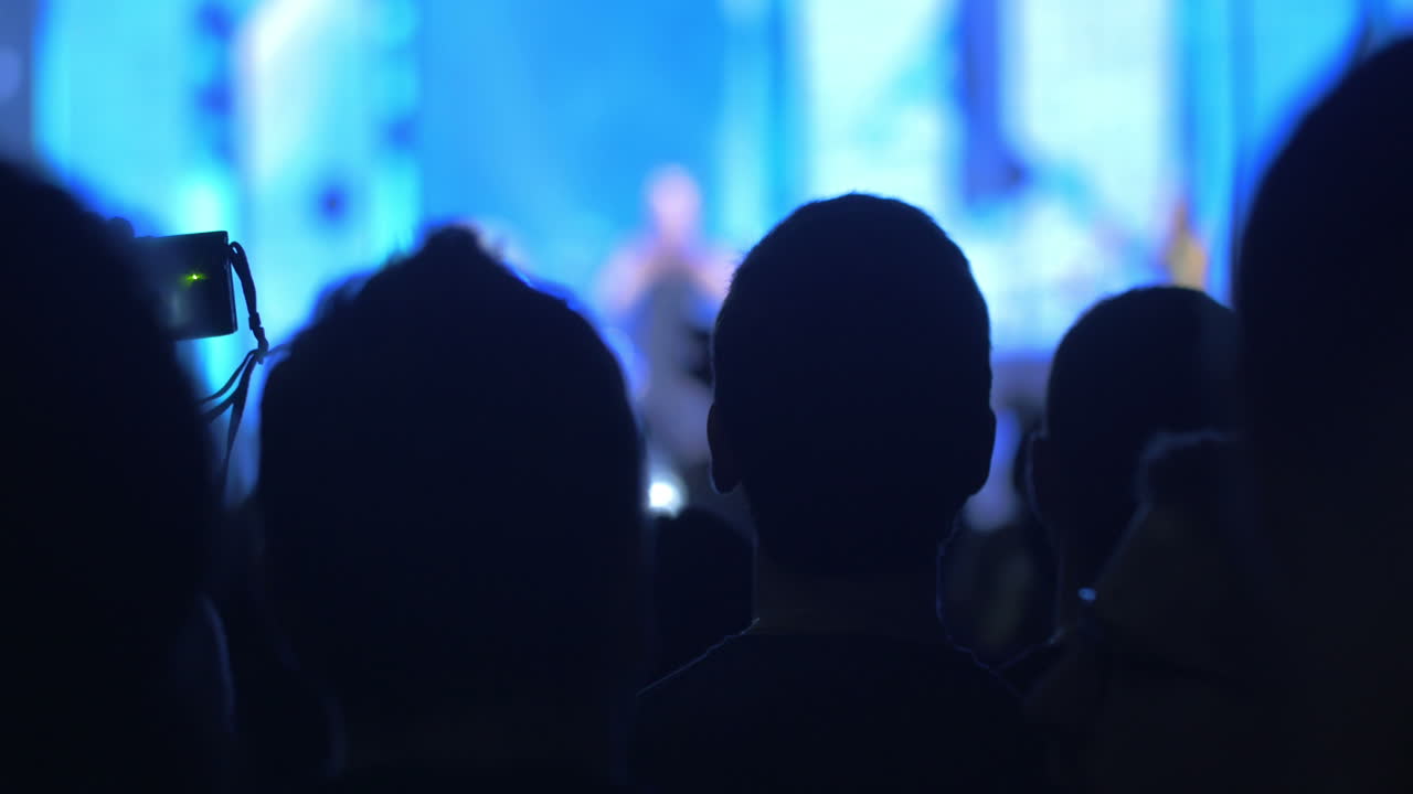 Folla al grande concerto serale