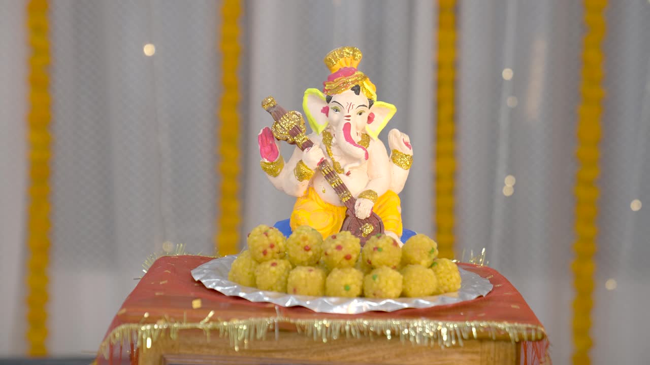Scatto di Lord Ganesha, festival Diwali, religione indù