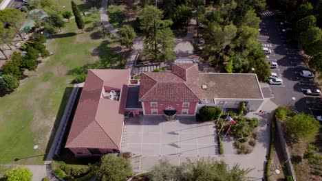 Aerial-view-of-a-wedding-venue-in-Montpellier