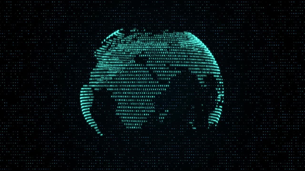 World Map Spin  Background