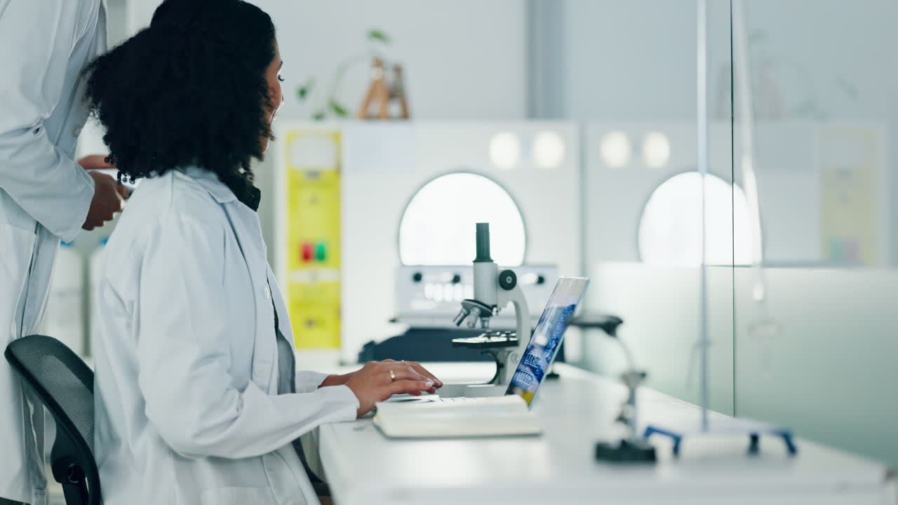 Science, collaboration and technology with a team