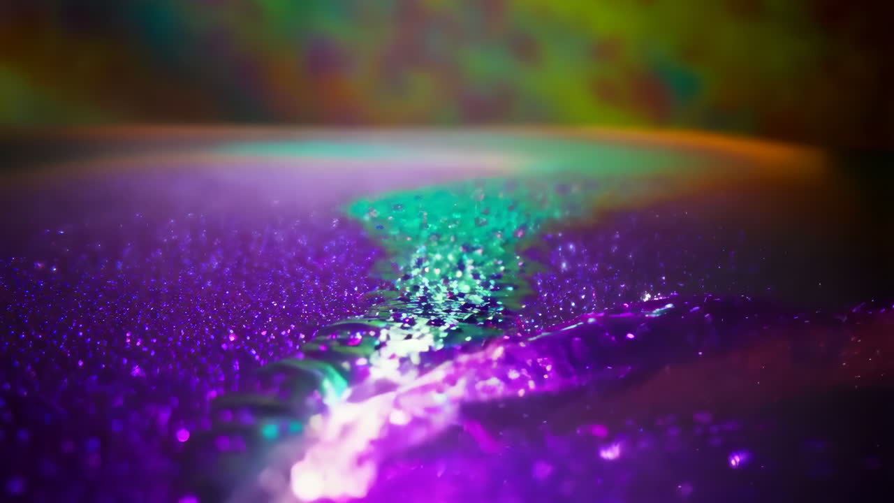 Abstract Colorful Liquid Flow