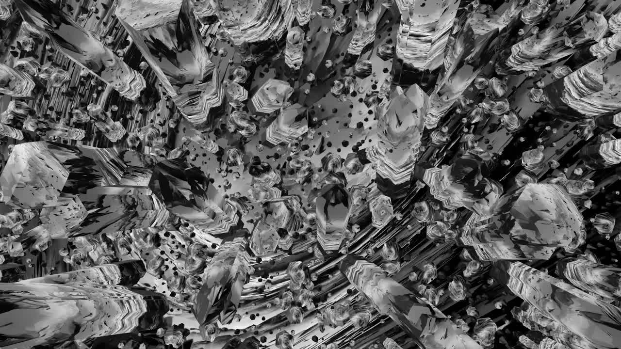 абстрактный геометрический кристаллический рисунок