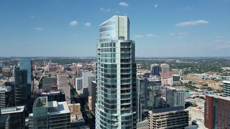 the austonian, tallest in austin and tallest residential building in texas