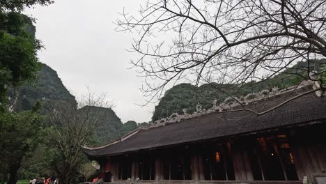 scenic view of a traditional building