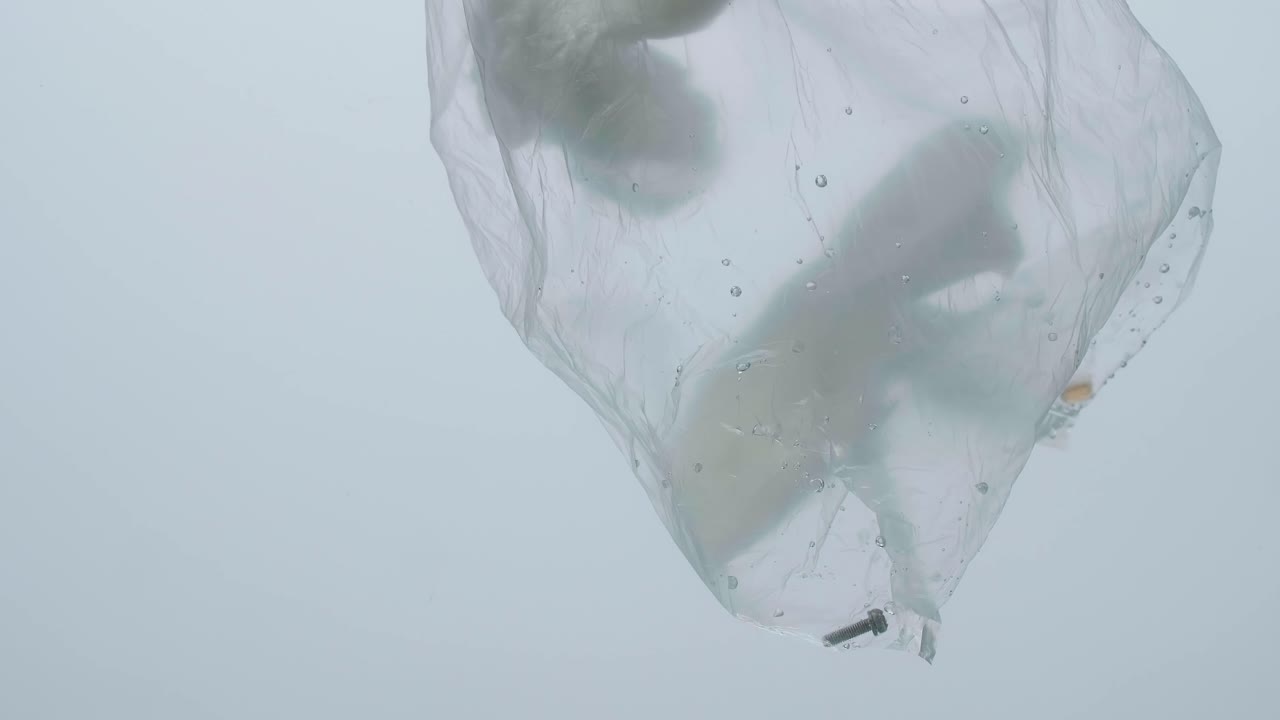 подводный загрязнение пластиковый мешок