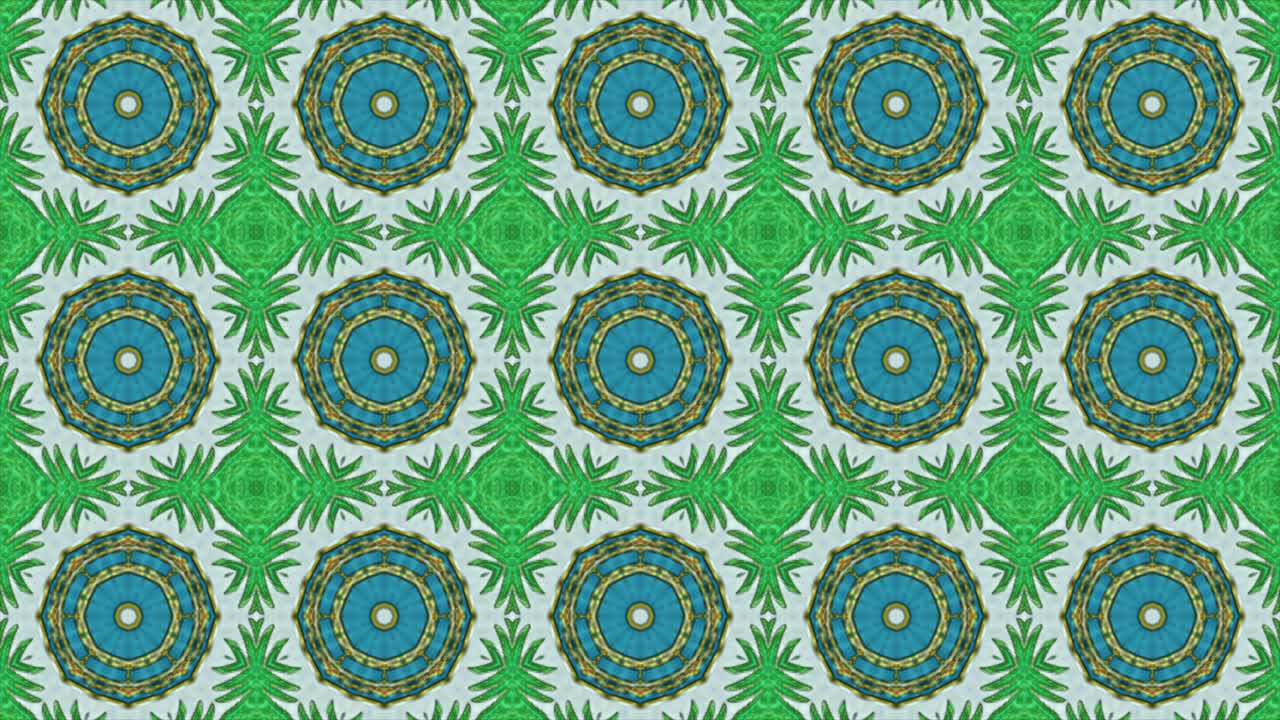 el patrón de caleidoscopio es un bucle de fondo.