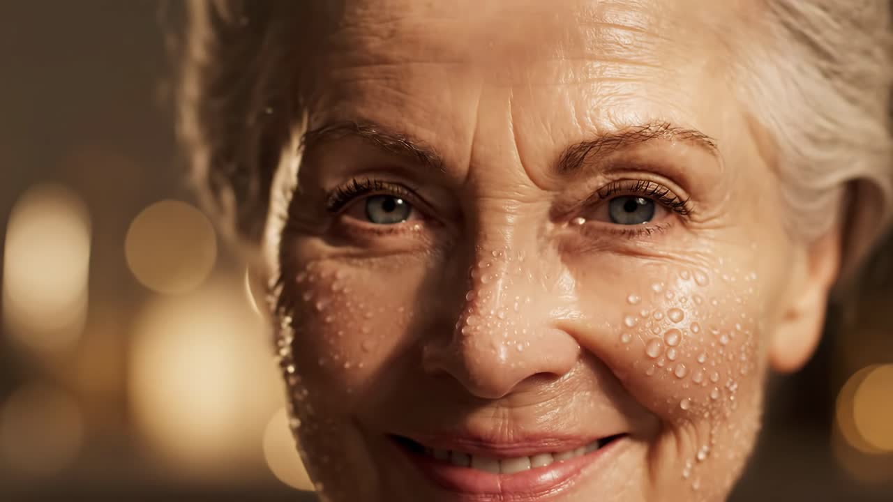 Hydrated and Healthy Mature Skin