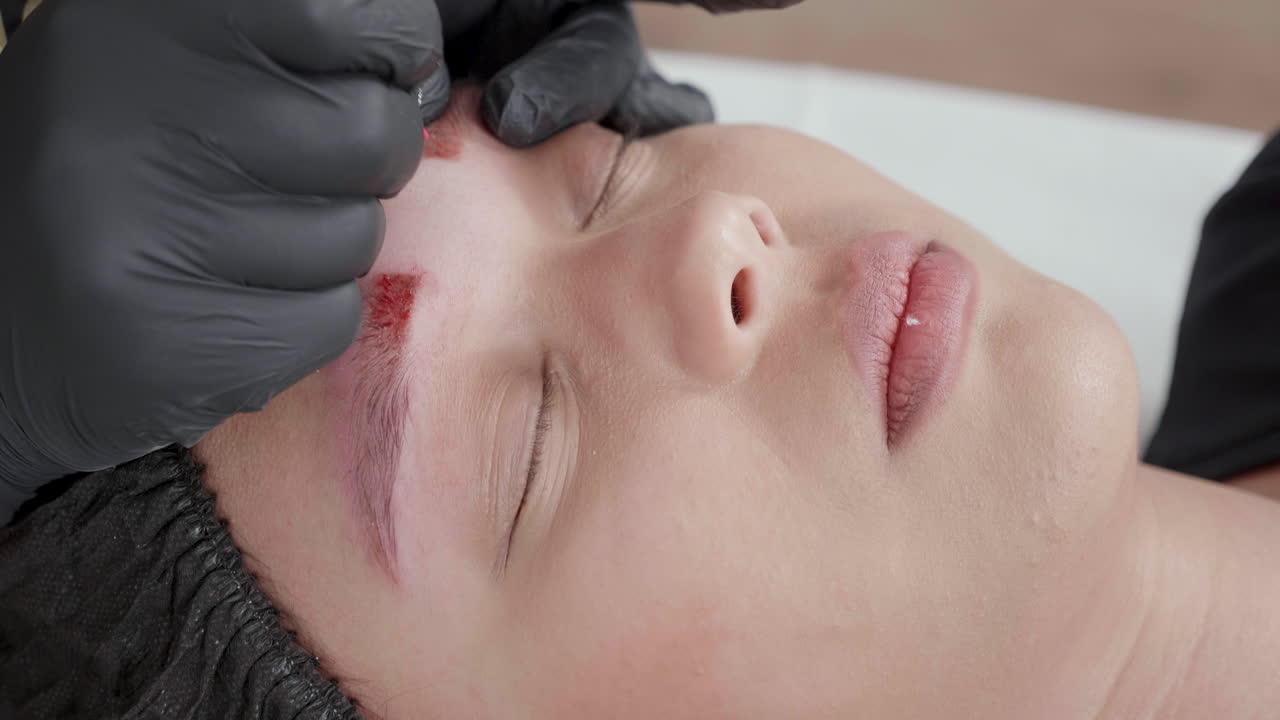 Eyebrow Microblading Procedure