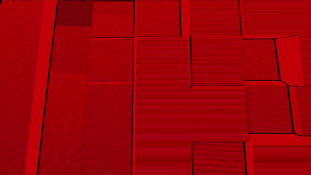 빨간색 기하학적 추상 패턴 배경