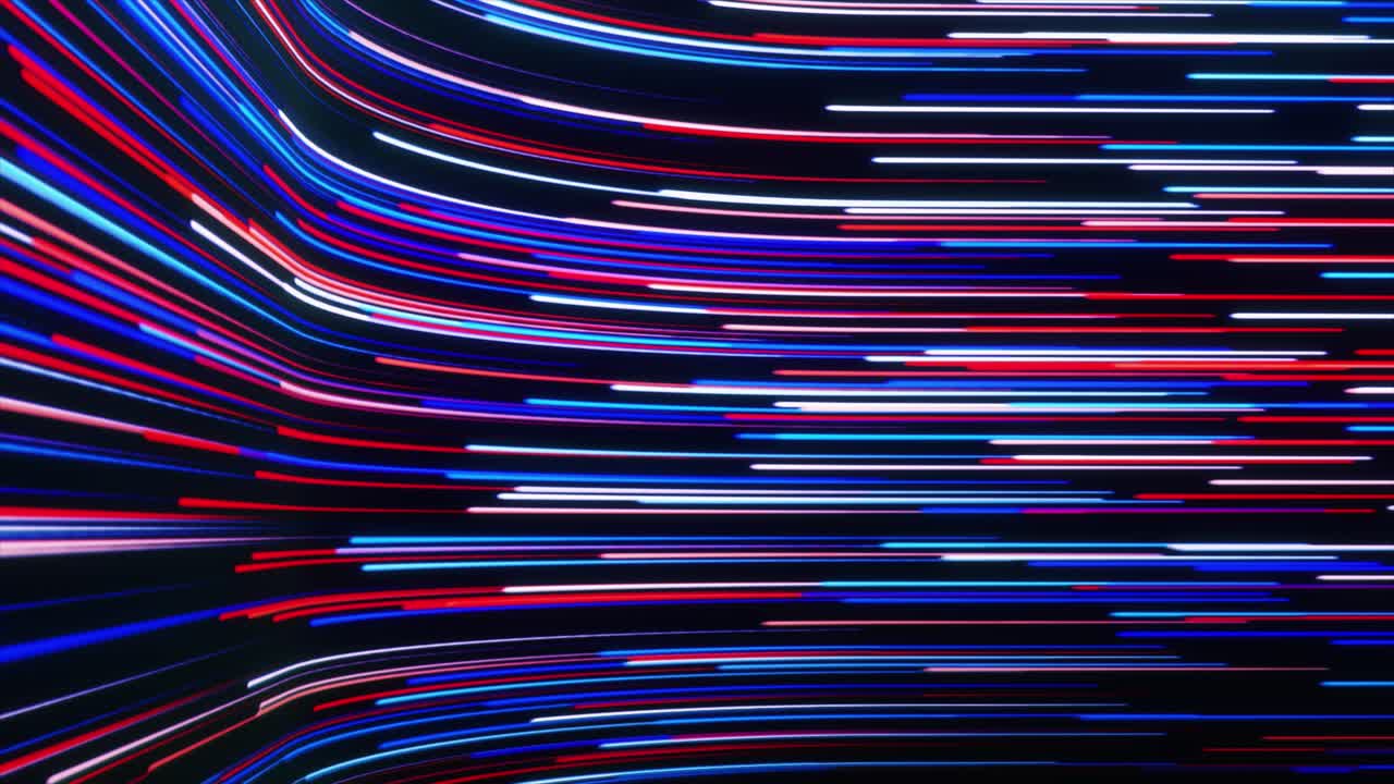 fondo geométrico abstracto con líneas coloridas