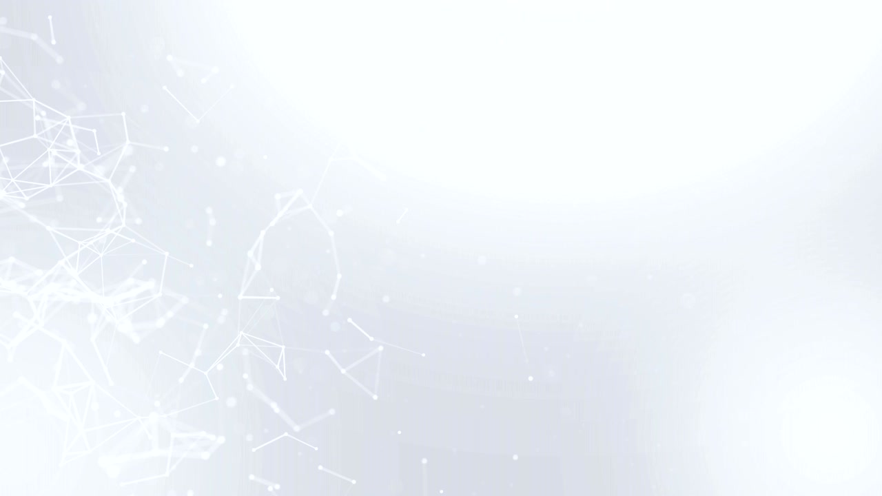 abstract plexus red lujo y títulos red de líneas conectadas y partículas de puntos. conexiones de red suave limpia presentación de negocios corporativos fondo de bucle sin costuras.