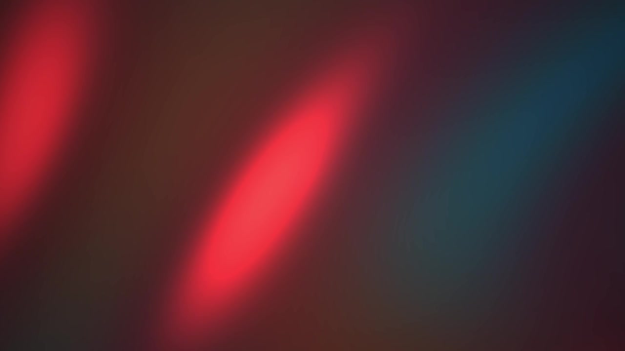 Dynamic Abstract Light Leaks with Red and Blue Colors